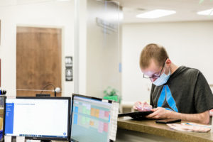 patient making appointment