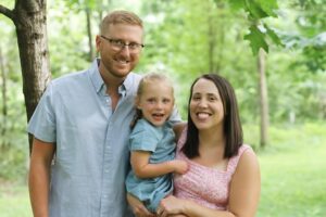a photo of dr. price and her family